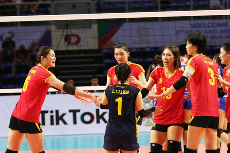 Cúp bóng chuyền nữ châu Á 2022: Tuyển nữ Việt Nam thắng dễ dàng 